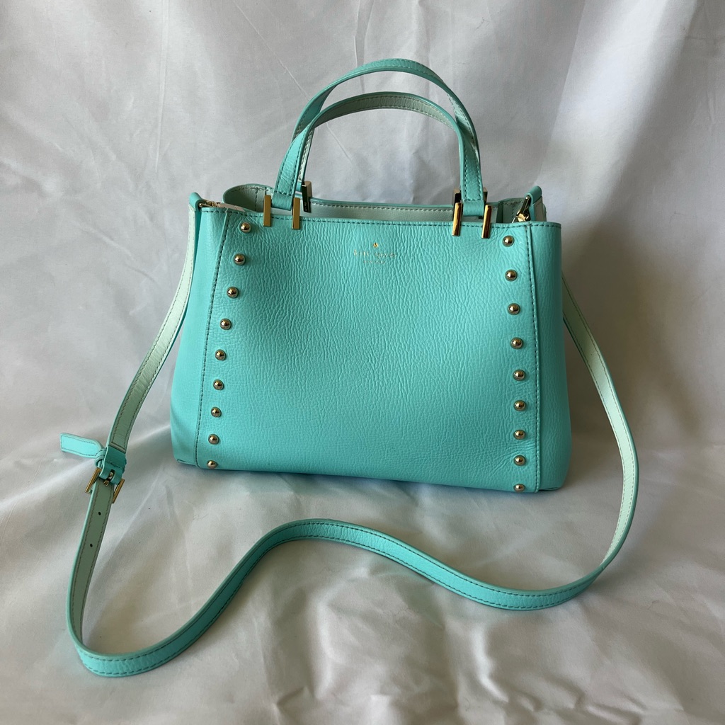Kate Spade Romily Sanders Place Studded Leather Satchel